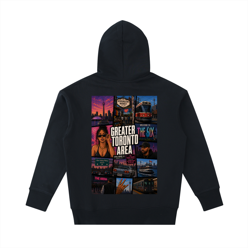 GTA Greater Toronto Area Heavyweight Hoodie