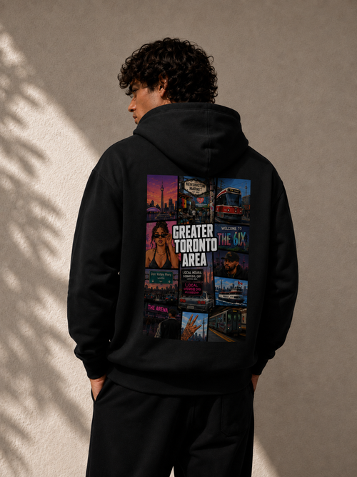 GTA Greater Toronto Area Heavyweight Hoodie