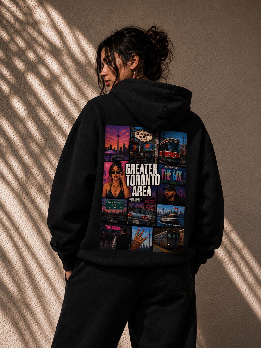 GTA Greater Toronto Area Heavyweight Hoodie